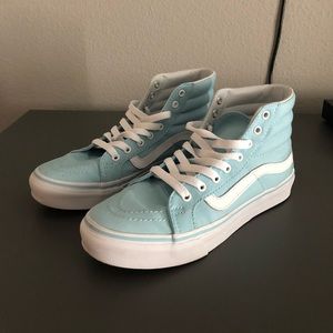 Vans Sk8 Hi Shoes Light Blue
